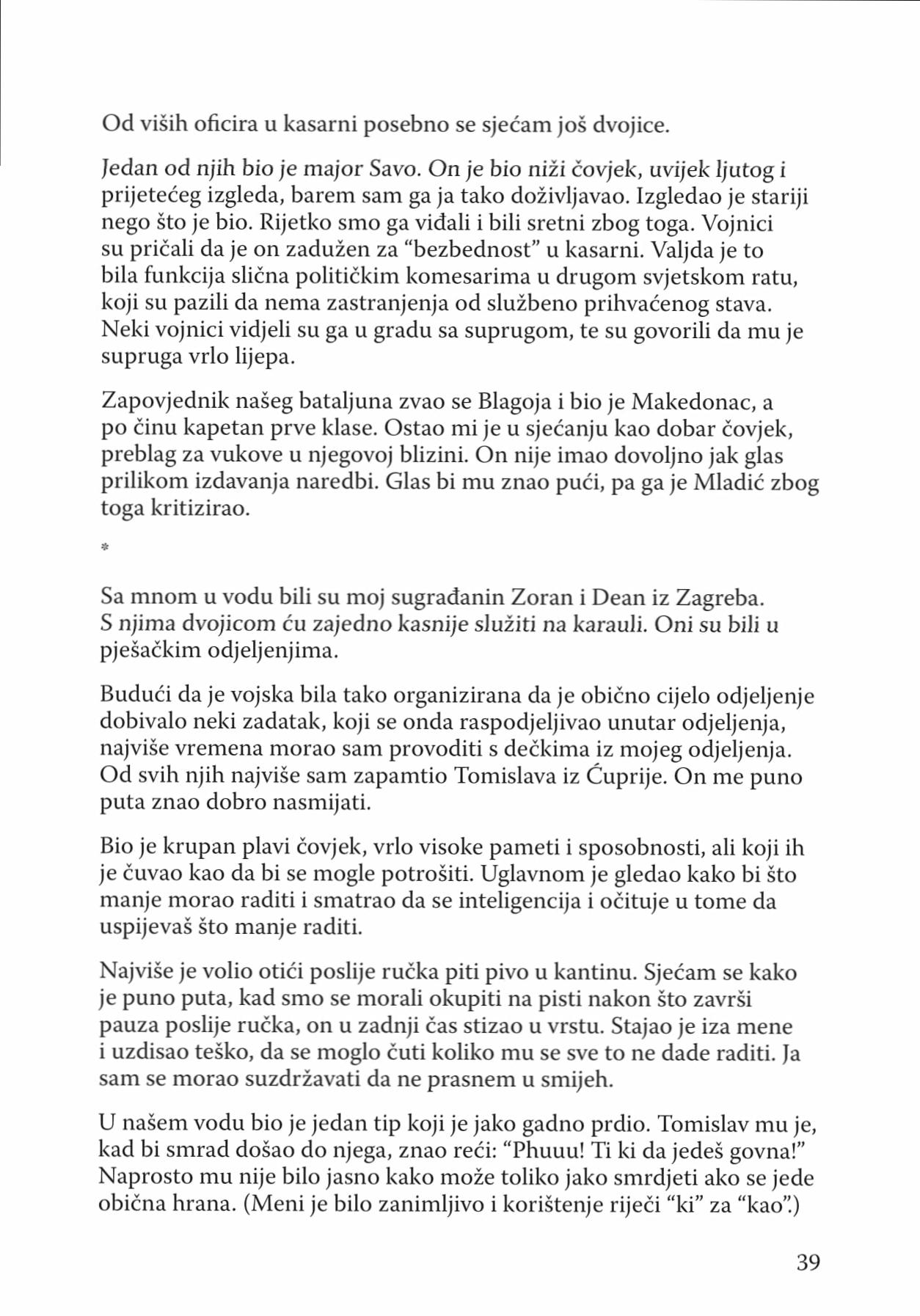 Dragan Uragan _ U JNA - 39